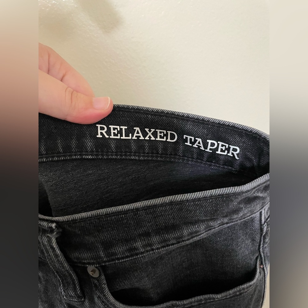 ✨Men’s Madewell Jeans Relaxed Tapper Size 31x30 - Picture 10 of 10